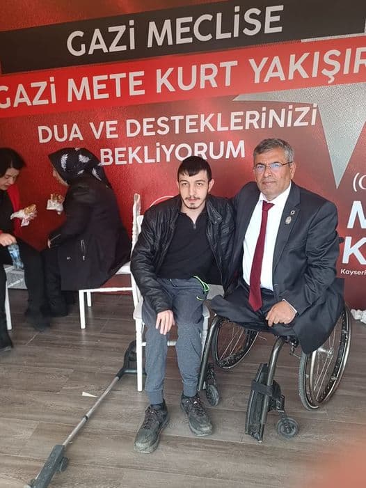 KOTAY'DAN MHP MİLLETVEKİİLİ ADAYI KURT'A ZİYARET