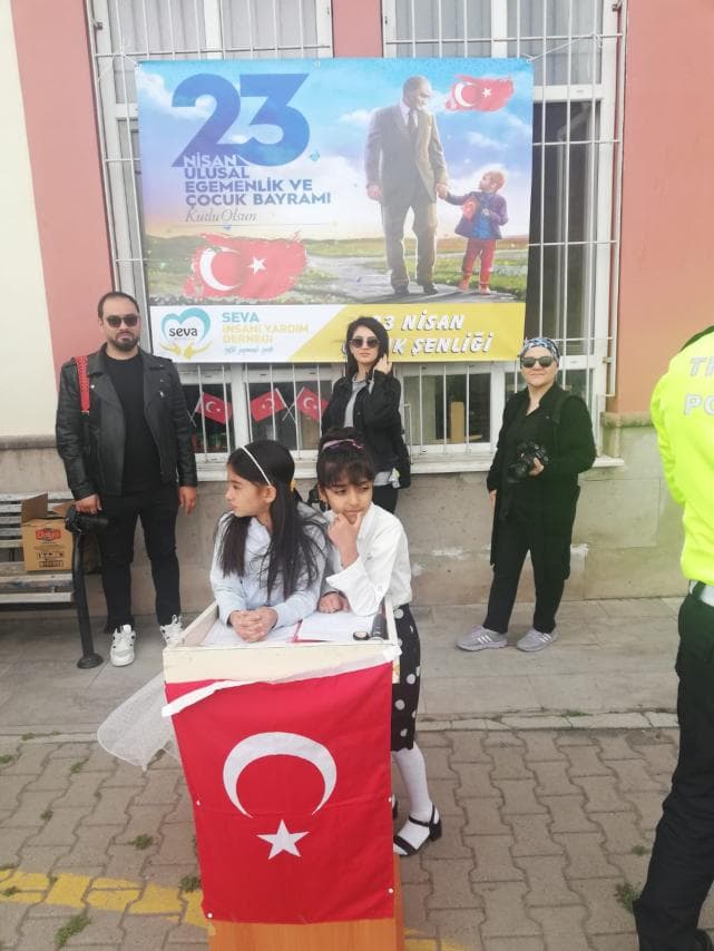Kocasinan Elagöz Şehit Fazlı Altuntaş İlkokulu'nda 23 Nisan Coşkusu