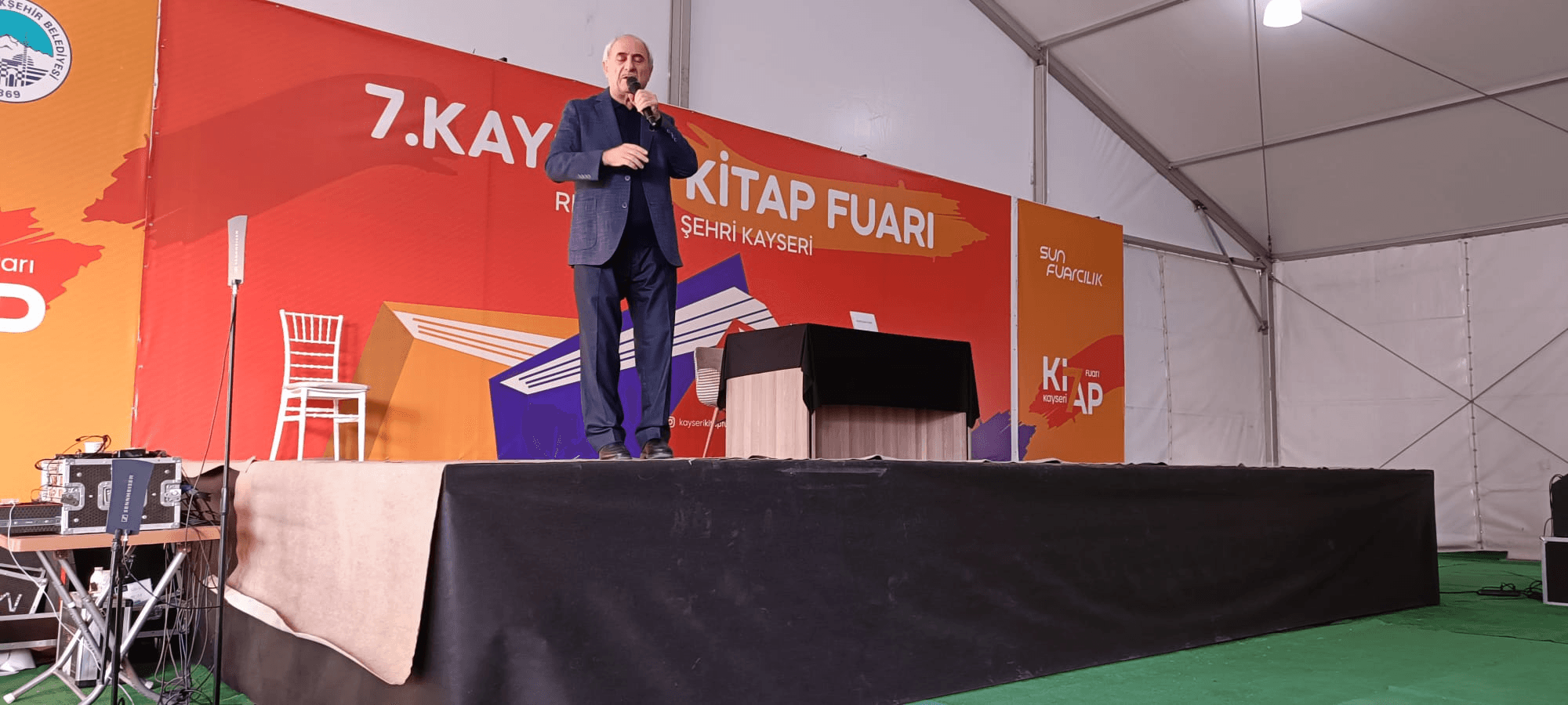 7.KAYSERİ KİTAP FUARI BAŞLADI