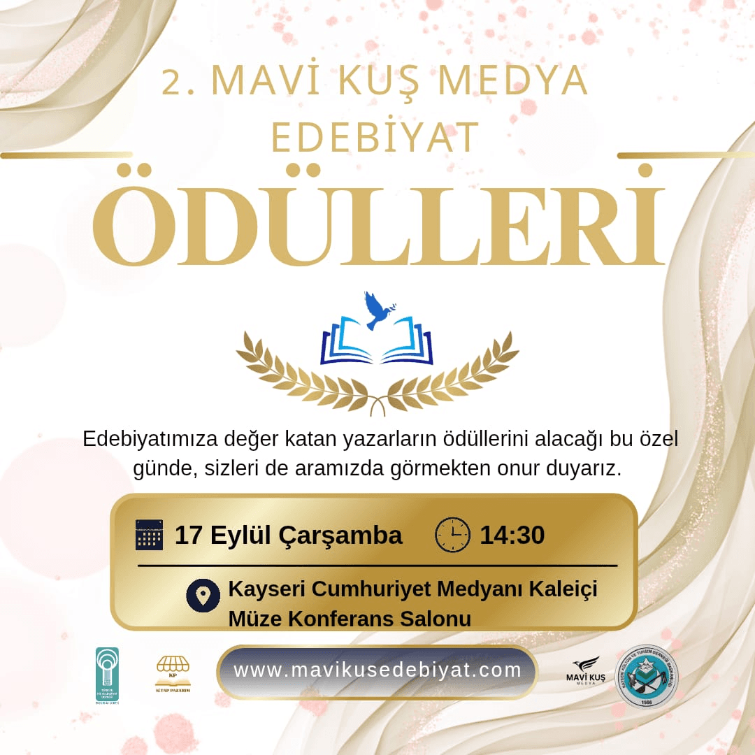 2. MAVİ KUŞ MEDYA EDEBİYAT ÖDÜLLERİ SAHİPLERİNİ BULUYOR